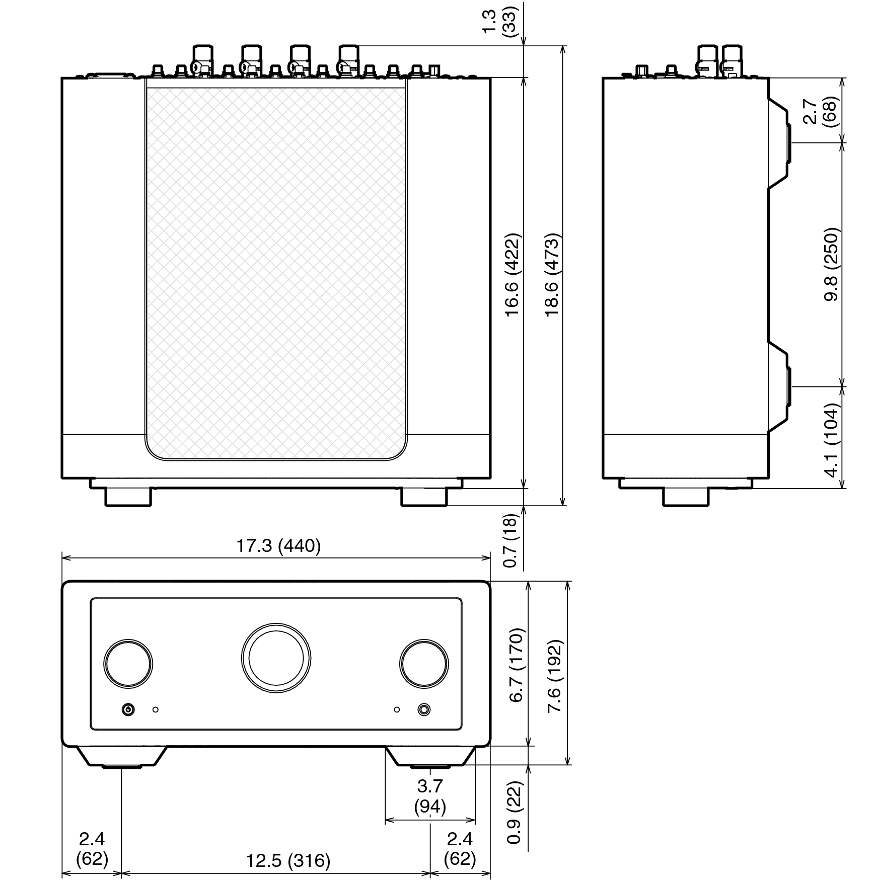 Size MODEL10U